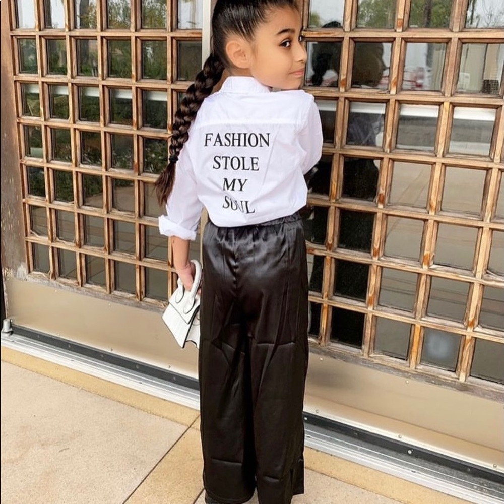 Girls holiday dress pants